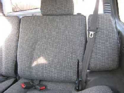 Interior Asiento Trasero